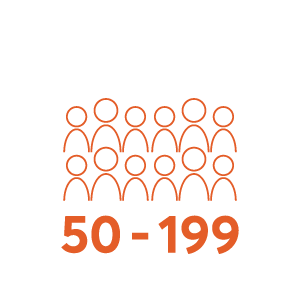 50 to 199 people