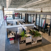 Open office at Hodge in Dubuque, Iowa
